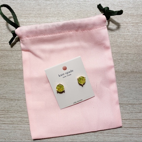 Kate Spade • Mint Gumdrop Studs - Picture 4 of 4